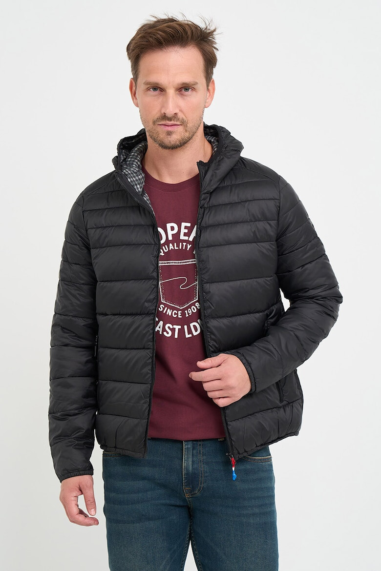 Lee Cooper Капитонирано зимно яке с качулка - Pepit.bg