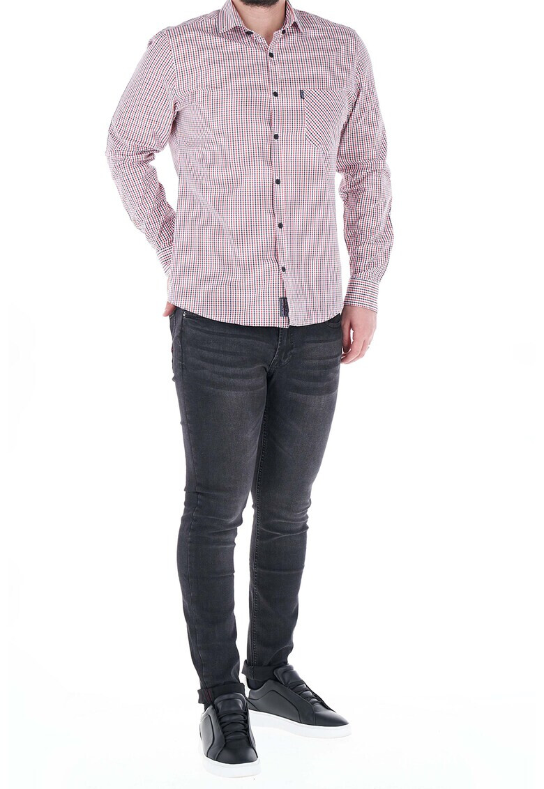 Lee Cooper Карирана памучна риза - Pepit.bg