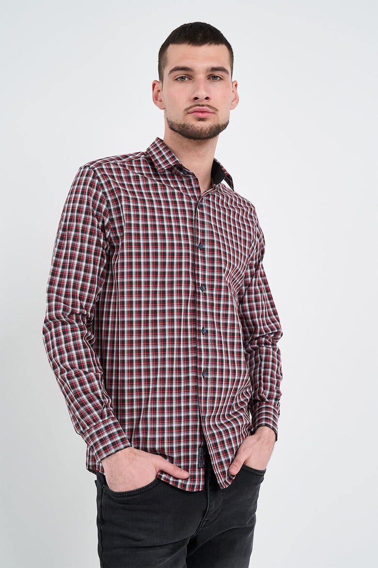 Lee Cooper Карирана памучна риза - Pepit.bg