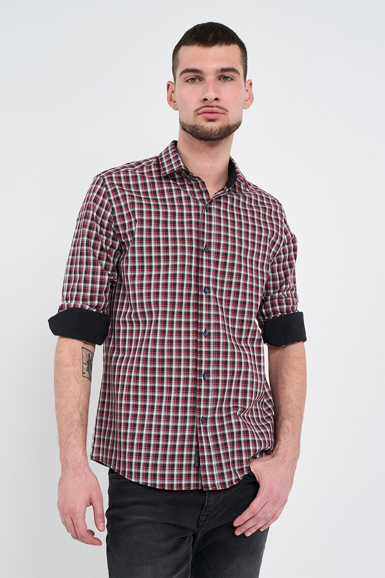 Lee Cooper Карирана памучна риза - Pepit.bg