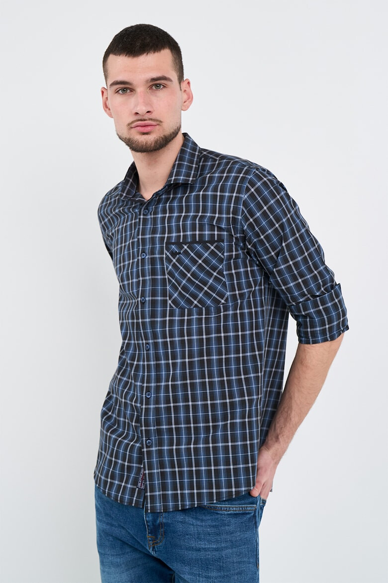 Lee Cooper Карирана памучна риза - Pepit.bg