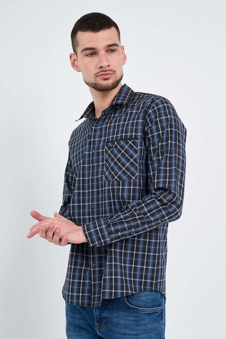 Lee Cooper Карирана памучна риза - Pepit.bg
