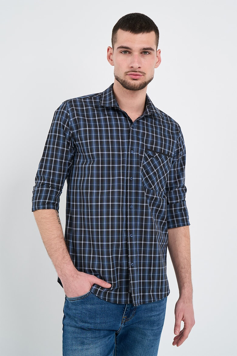 Lee Cooper Карирана памучна риза - Pepit.bg