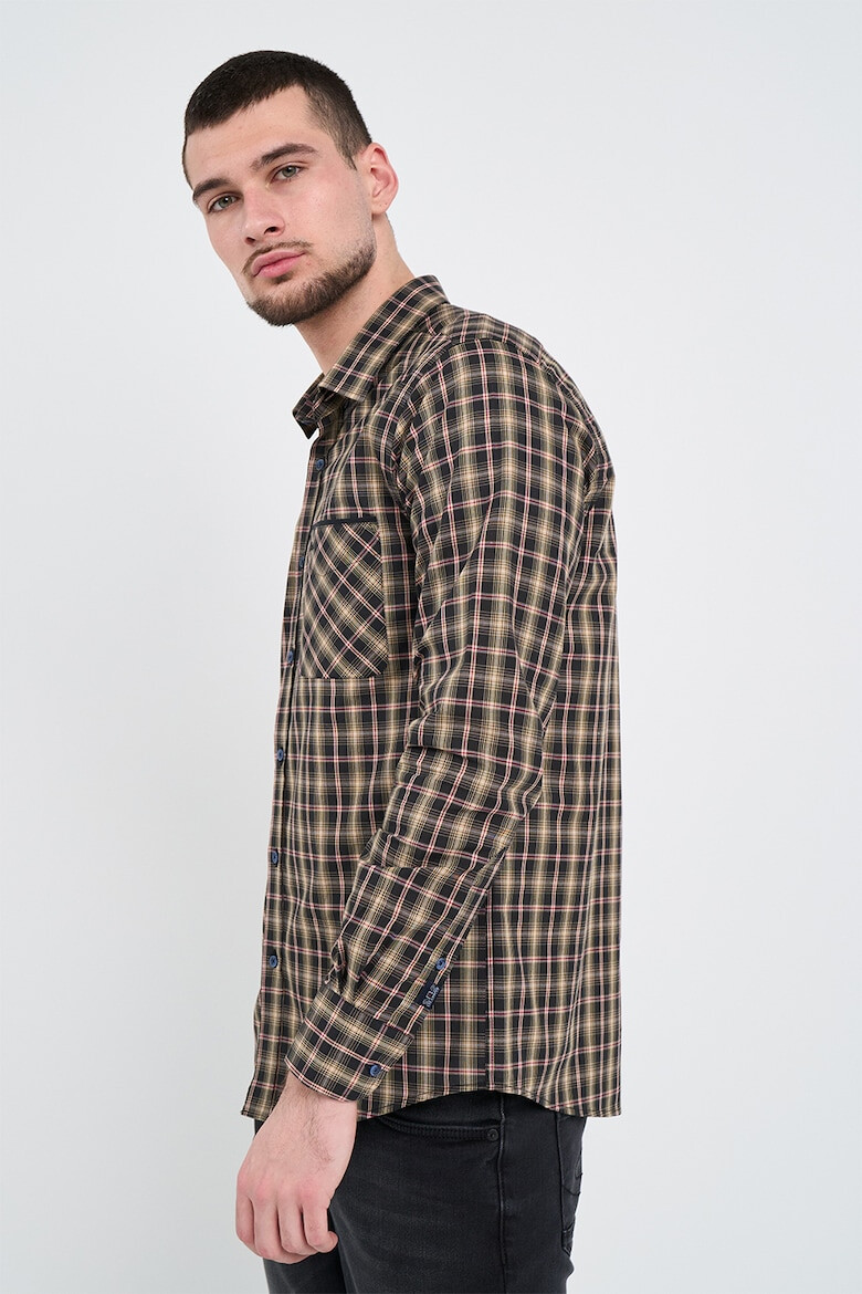 Lee Cooper Карирана памучна риза - Pepit.bg