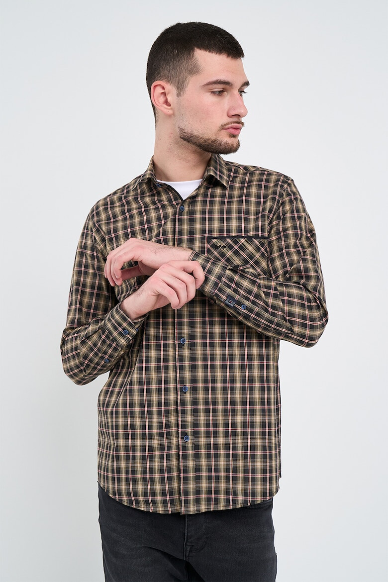 Lee Cooper Карирана памучна риза - Pepit.bg