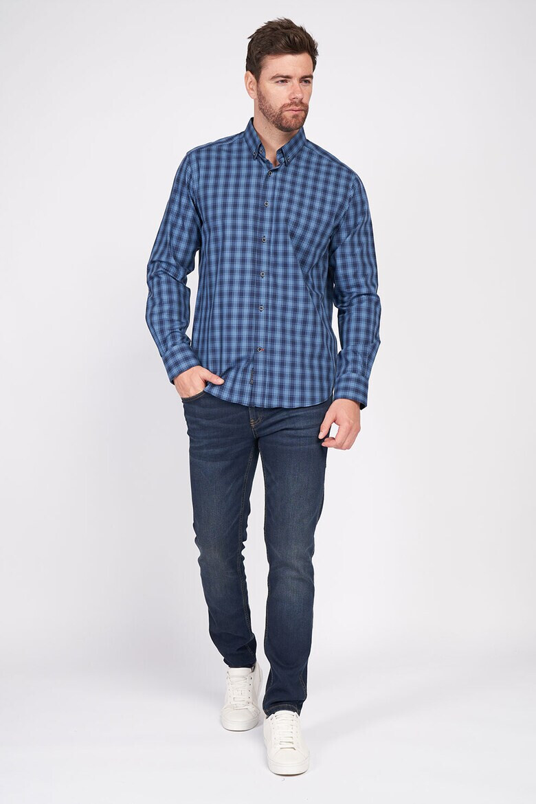 Lee Cooper Карирана риза Oxford - Pepit.bg