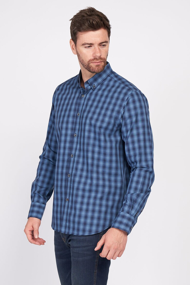 Lee Cooper Карирана риза Oxford - Pepit.bg