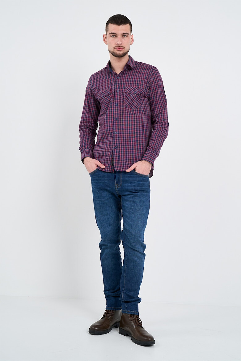 Lee Cooper Карирана риза с джобове - Pepit.bg