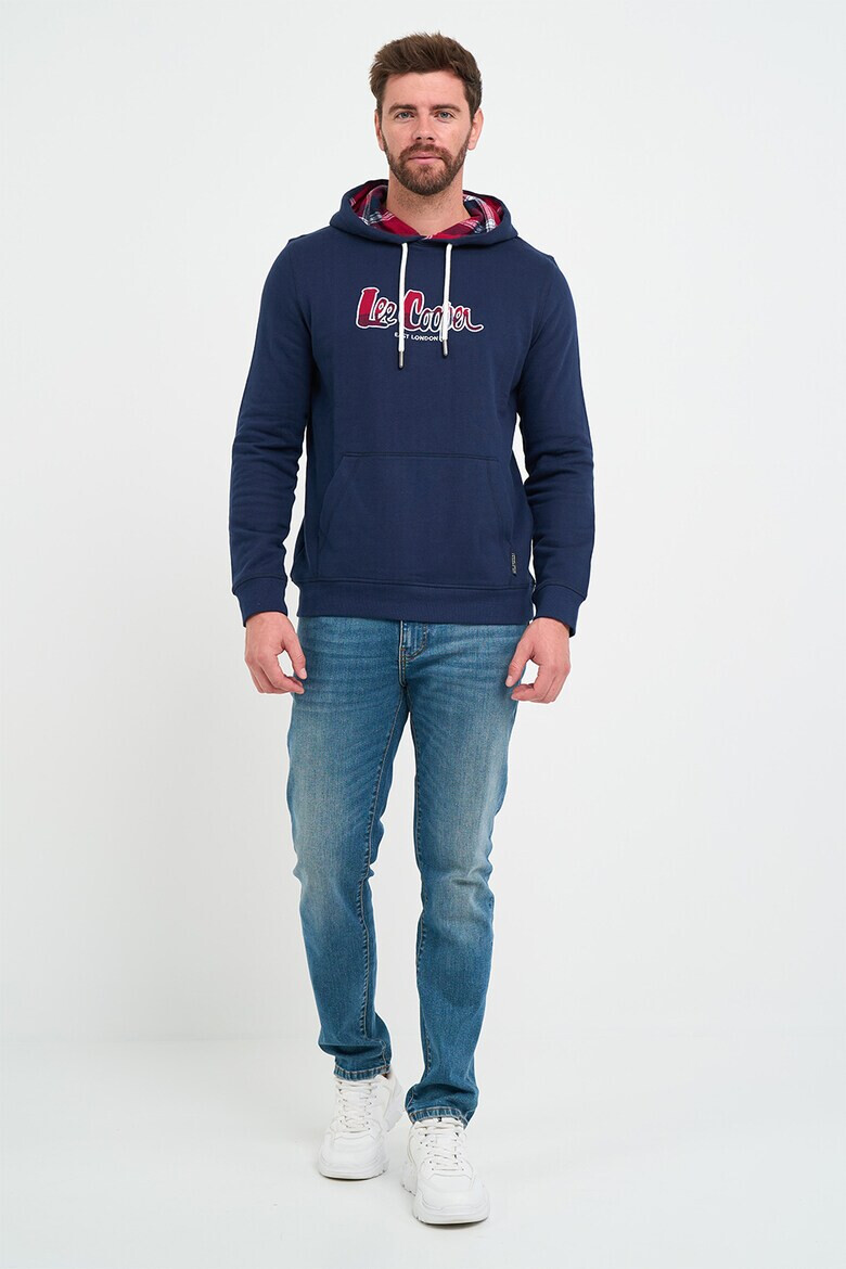 Lee Cooper Худи с джоб кенгуру с лого - Pepit.bg