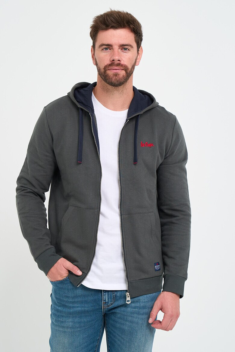 Lee Cooper Худи с памук с лого - Pepit.bg