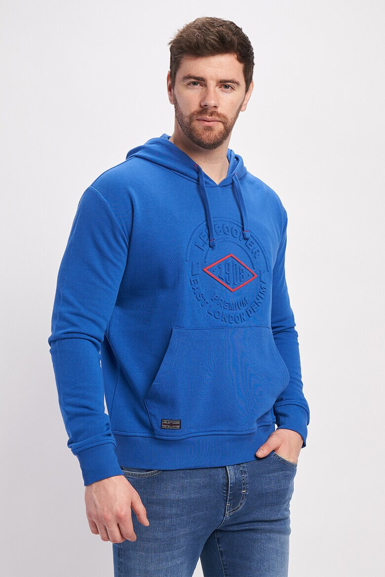 Lee Cooper Худи с релефен надпис - Pepit.bg