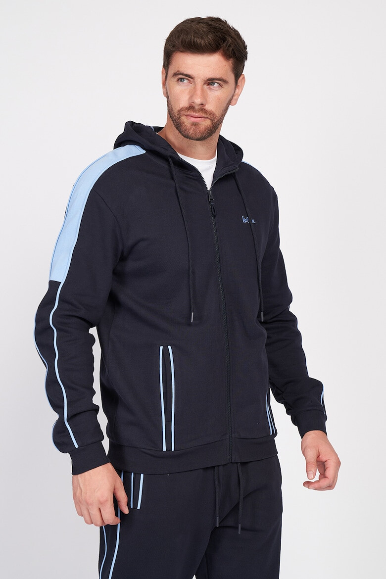 Lee Cooper Худи с цип и джобове отпред - Pepit.bg