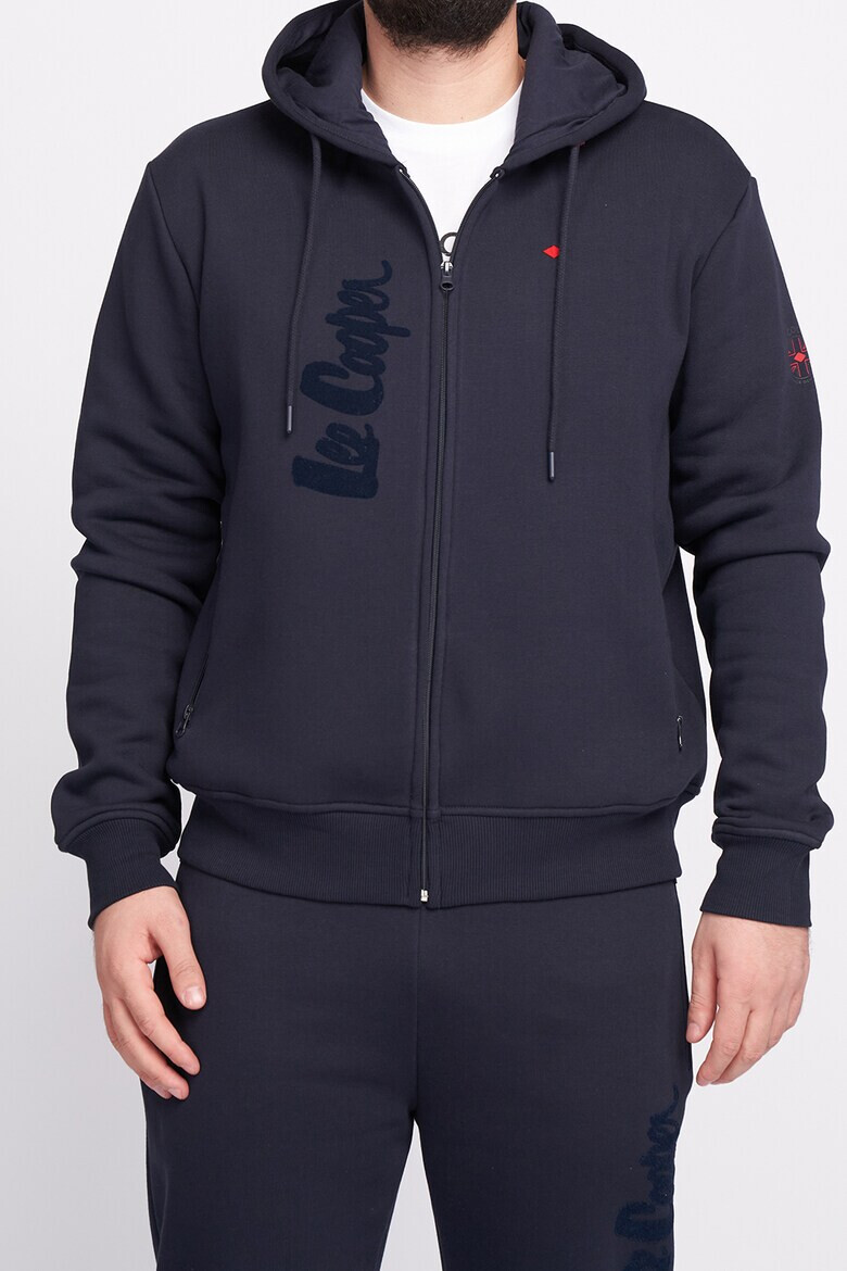 Lee Cooper Худи с цип и лого - Pepit.bg