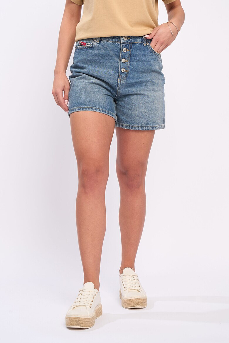 Lee Cooper Къси дънки с копчета - Pepit.bg