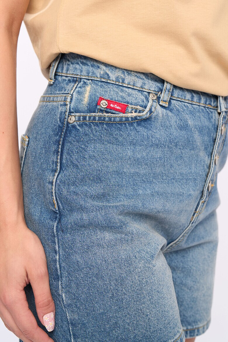 Lee Cooper Къси дънки с копчета - Pepit.bg