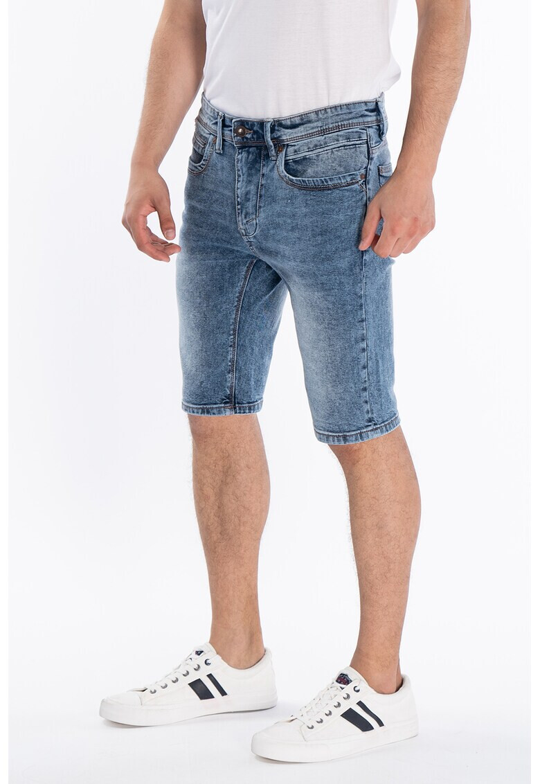 Lee Cooper Къси дънки с пришито лого - Pepit.bg