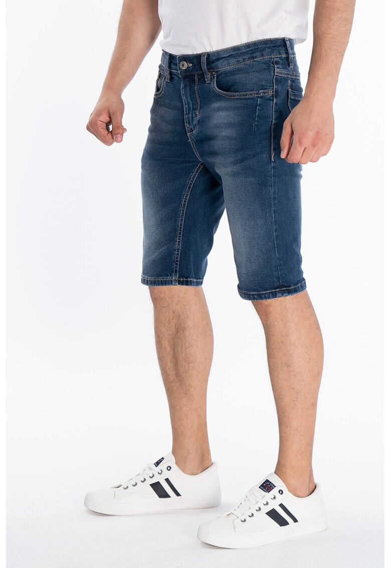 Lee Cooper Къси дънки с пришито лого - Pepit.bg