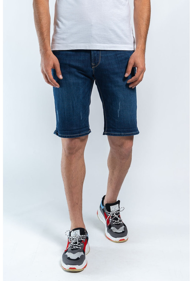 Lee Cooper Къси дънки с протрити зони - Pepit.bg