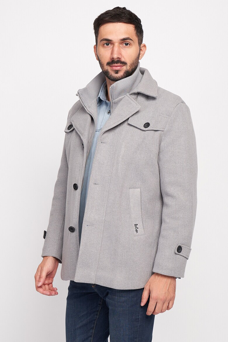 Lee Cooper Късо палто с качулка - Pepit.bg