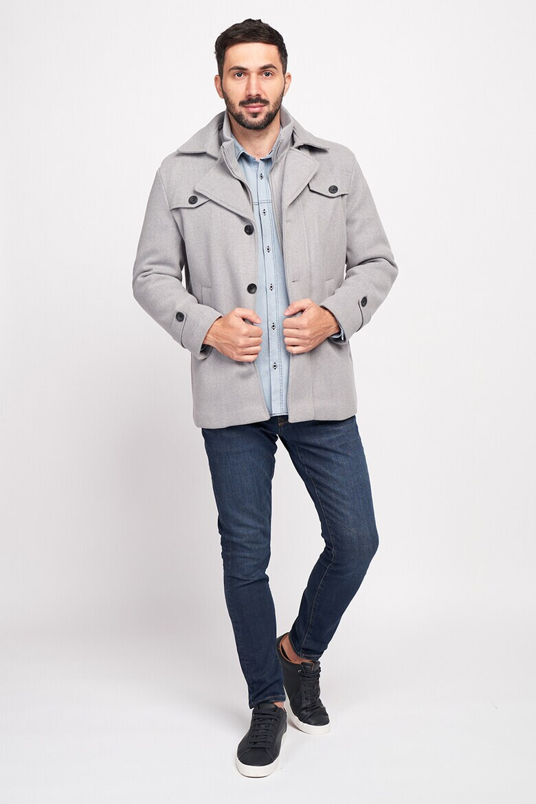 Lee Cooper Късо палто с качулка - Pepit.bg