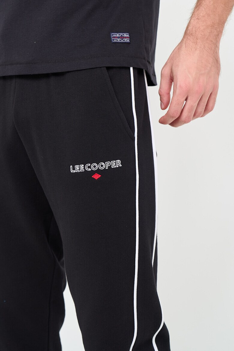 Lee Cooper Памучен спортен панталон със скосени джобове - Pepit.bg