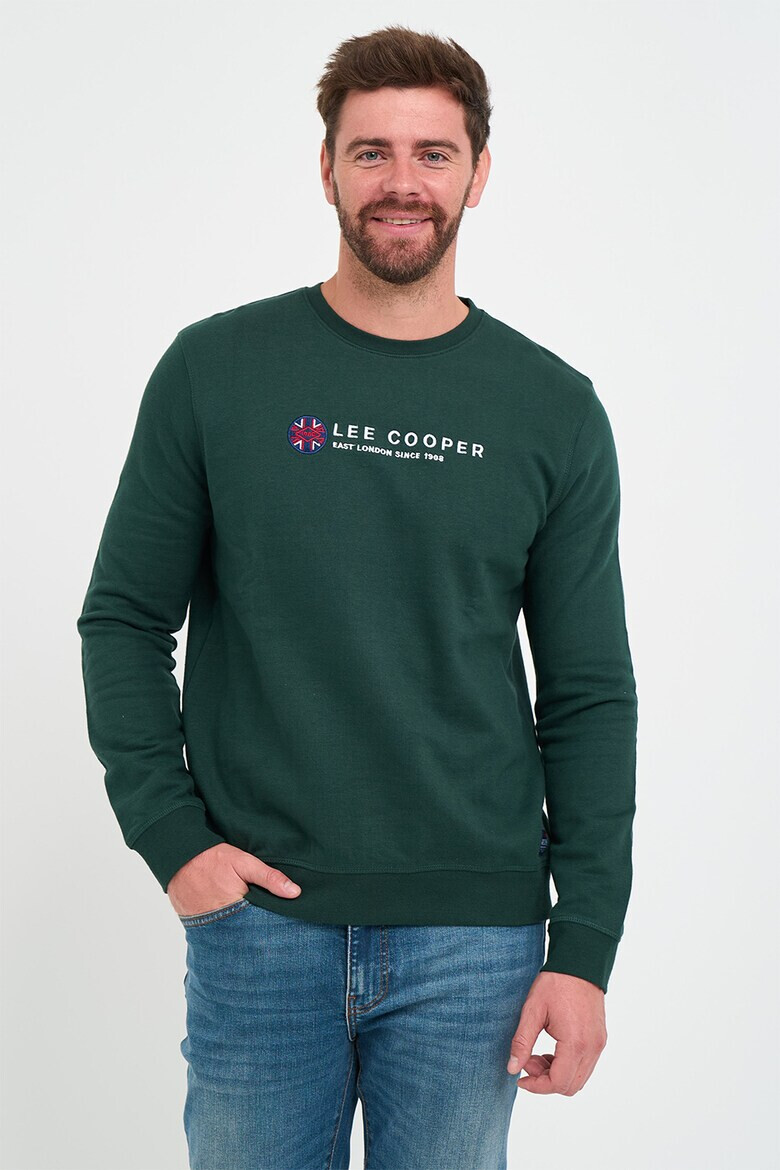 Lee Cooper Памучна блуза с лого - Pepit.bg