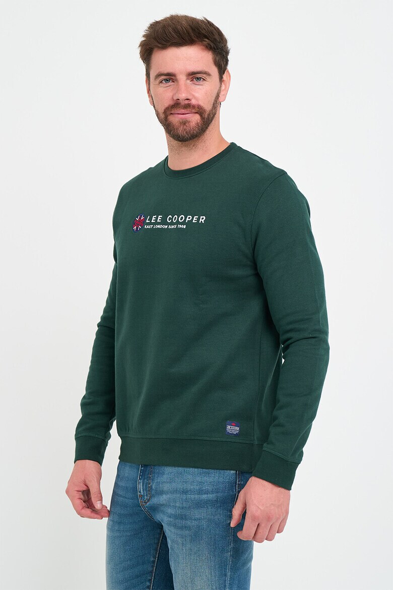 Lee Cooper Памучна блуза с лого - Pepit.bg