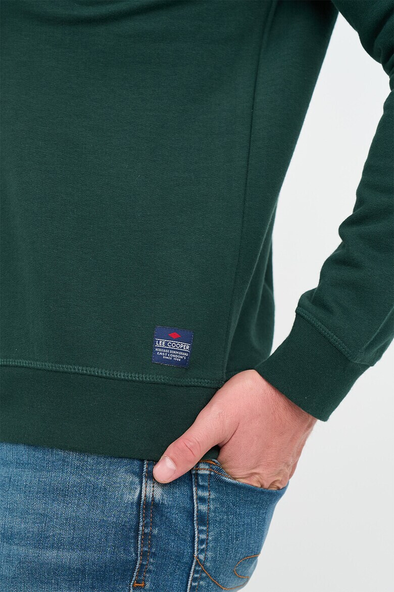 Lee Cooper Памучна блуза с лого - Pepit.bg
