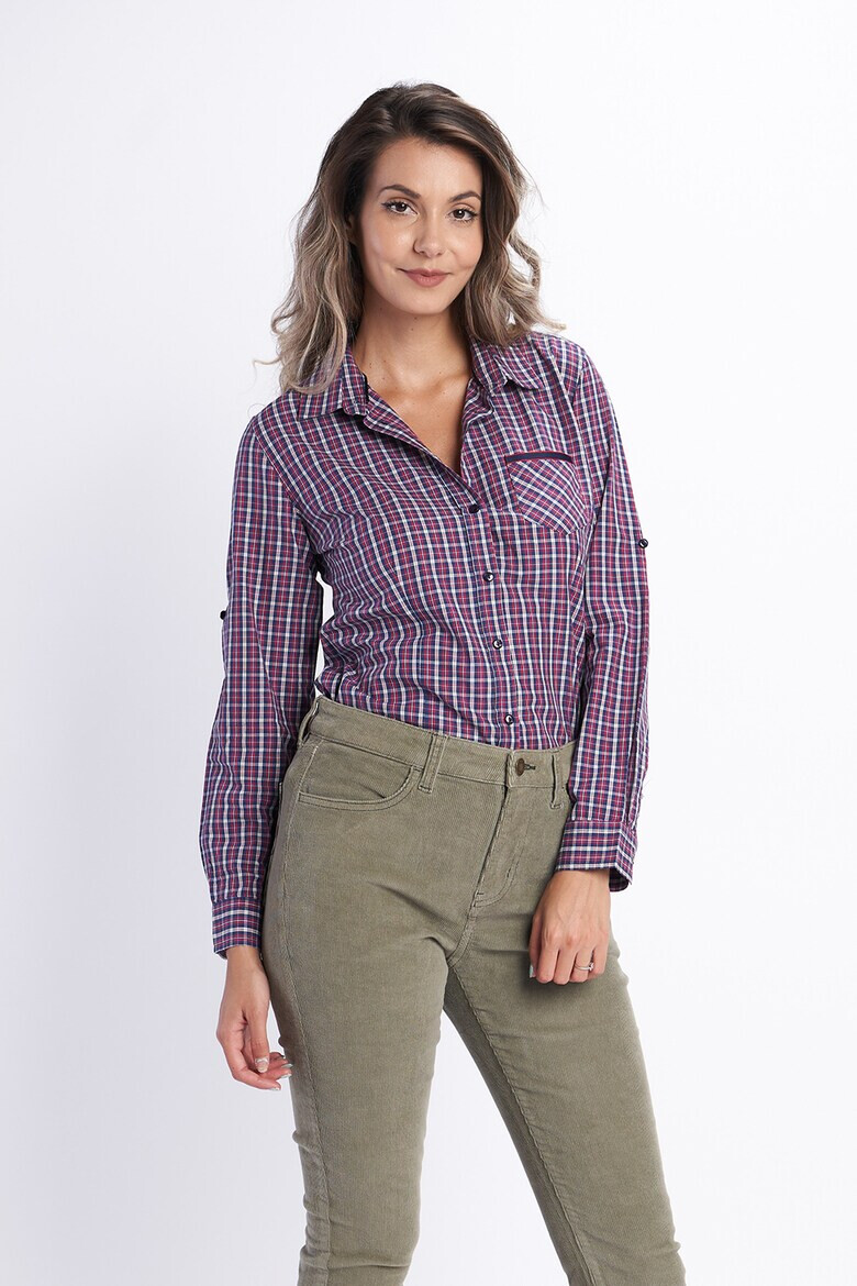 Lee Cooper Памучна карирана риза - Pepit.bg