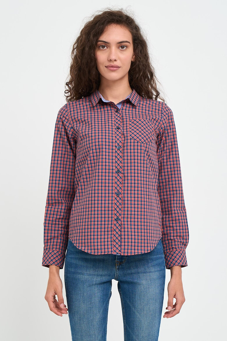 Lee Cooper Памучна риза на каре - Pepit.bg