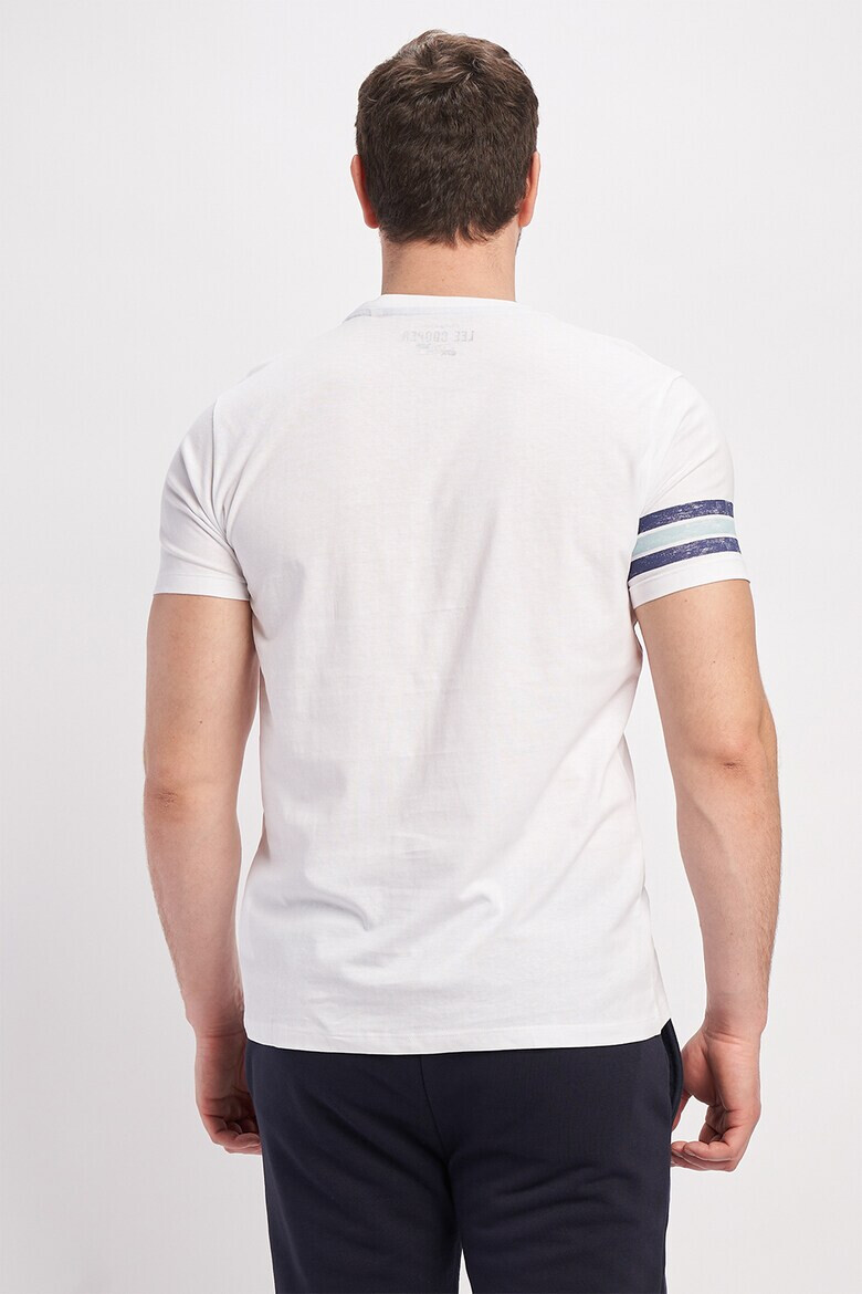 Lee Cooper Памучна тениска на лога - Pepit.bg