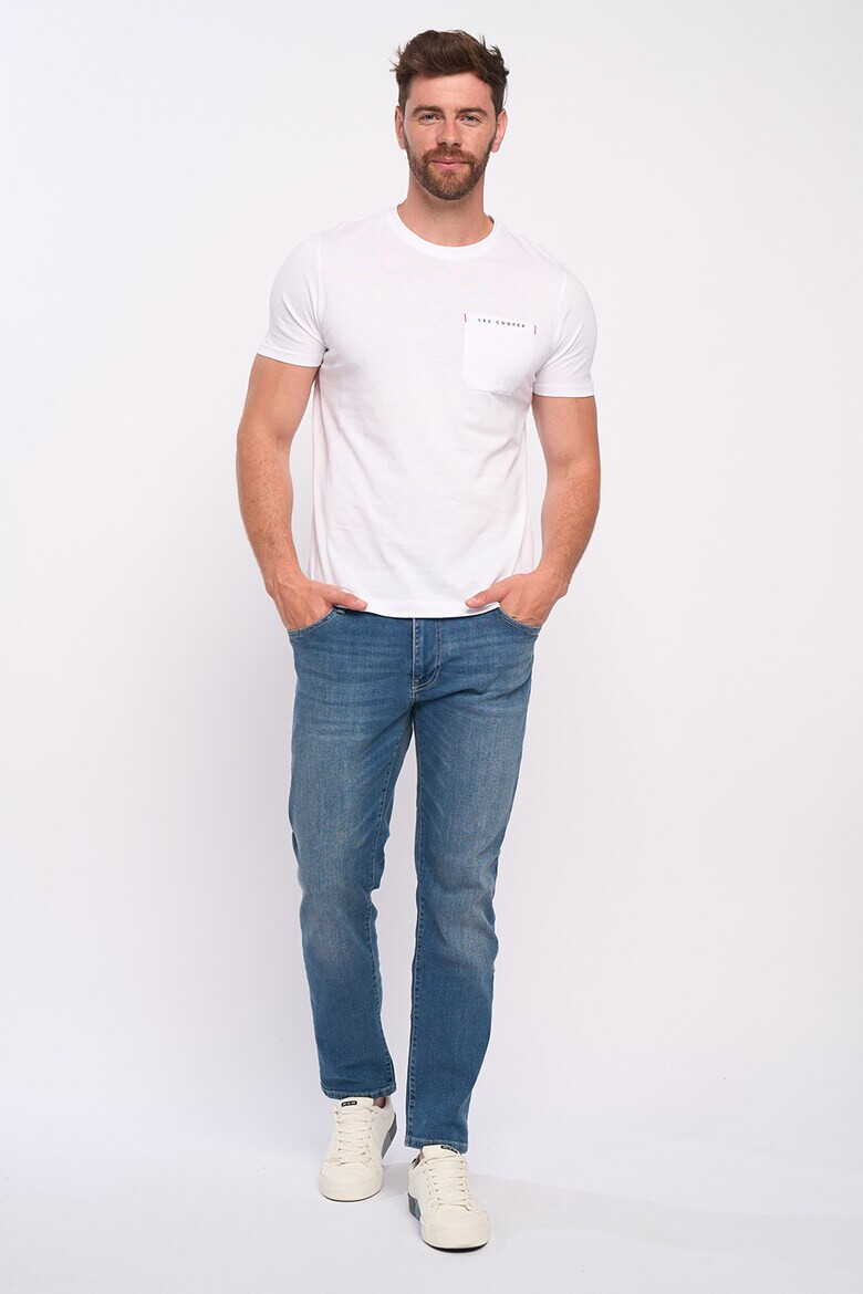 Lee Cooper Памучна тениска с джоб - Pepit.bg