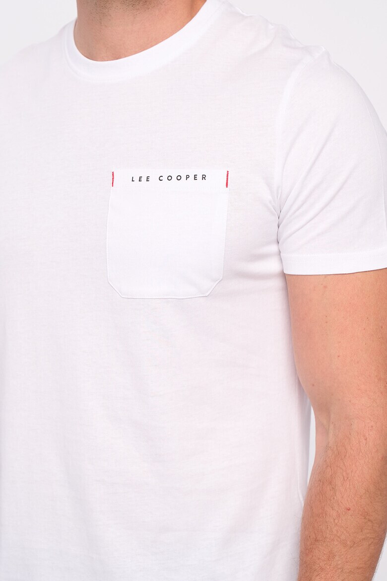 Lee Cooper Памучна тениска с джоб - Pepit.bg