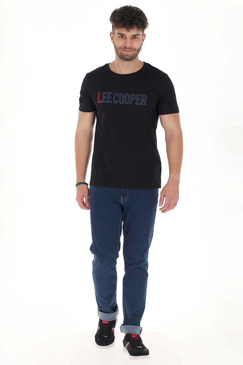 Lee Cooper Памучна тениска с лого - Pepit.bg