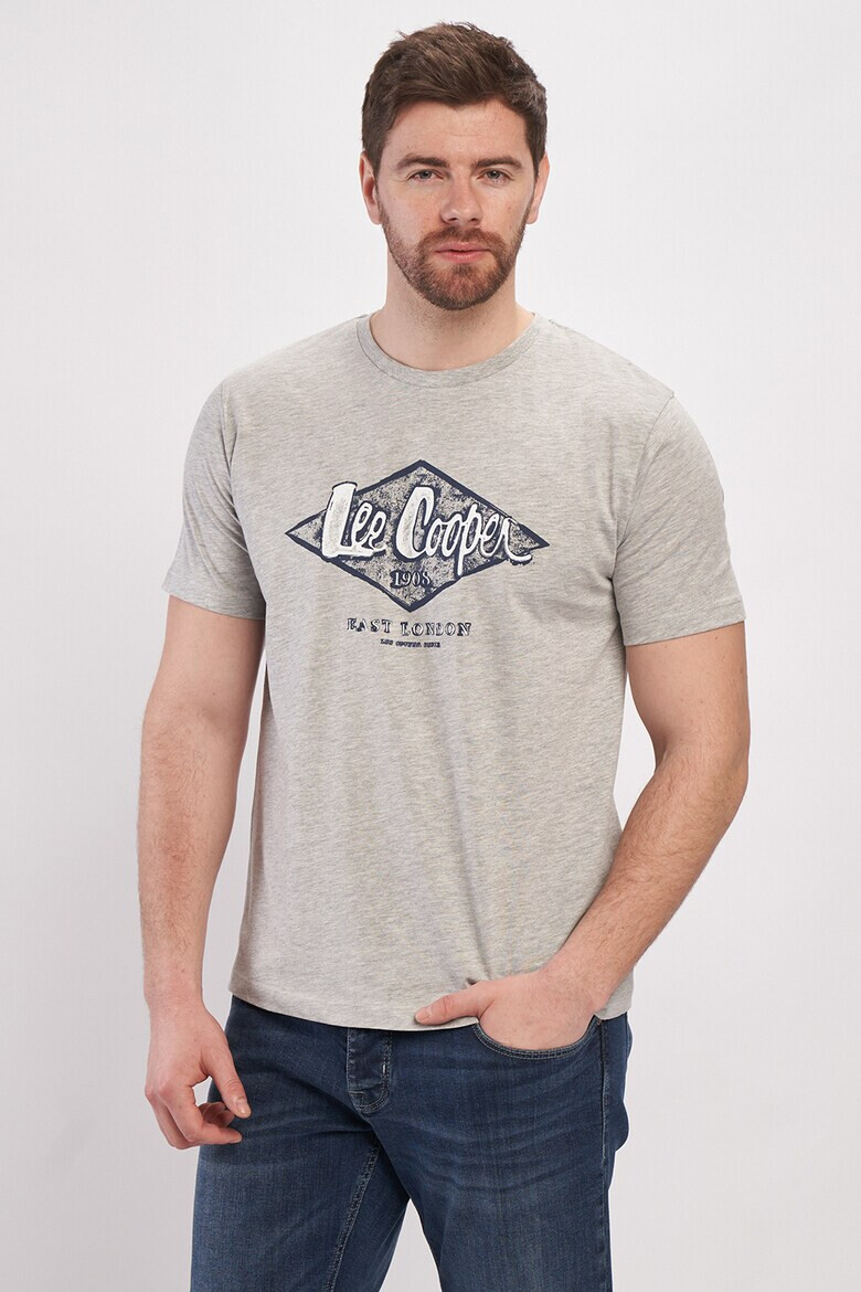 Lee Cooper Памучна тениска с лого - Pepit.bg