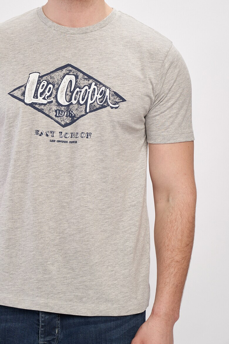 Lee Cooper Памучна тениска с лого - Pepit.bg