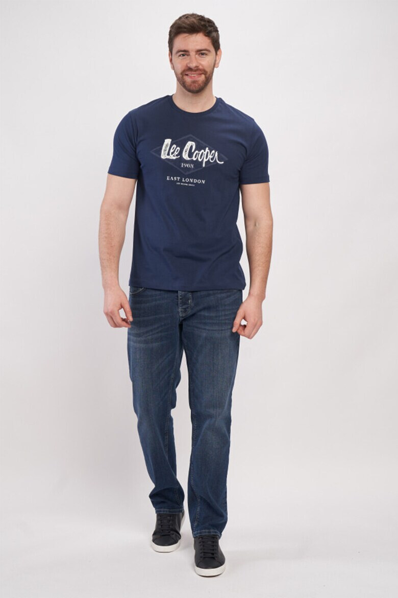 Lee Cooper Памучна тениска с лого - Pepit.bg