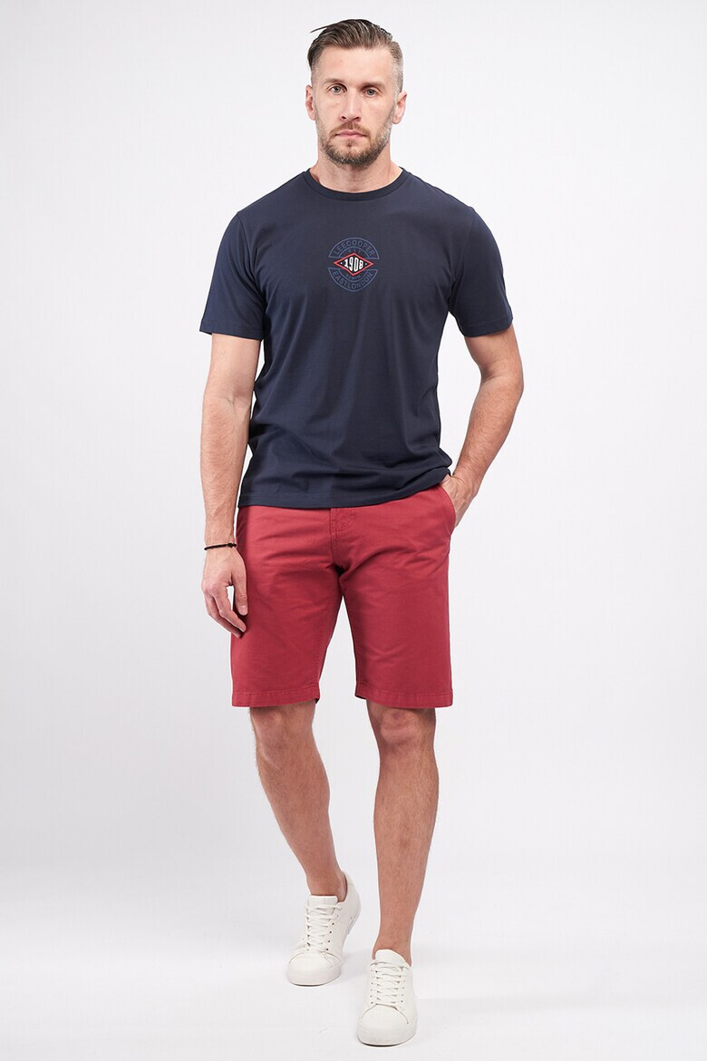 Lee Cooper Памучна тениска с лого - Pepit.bg