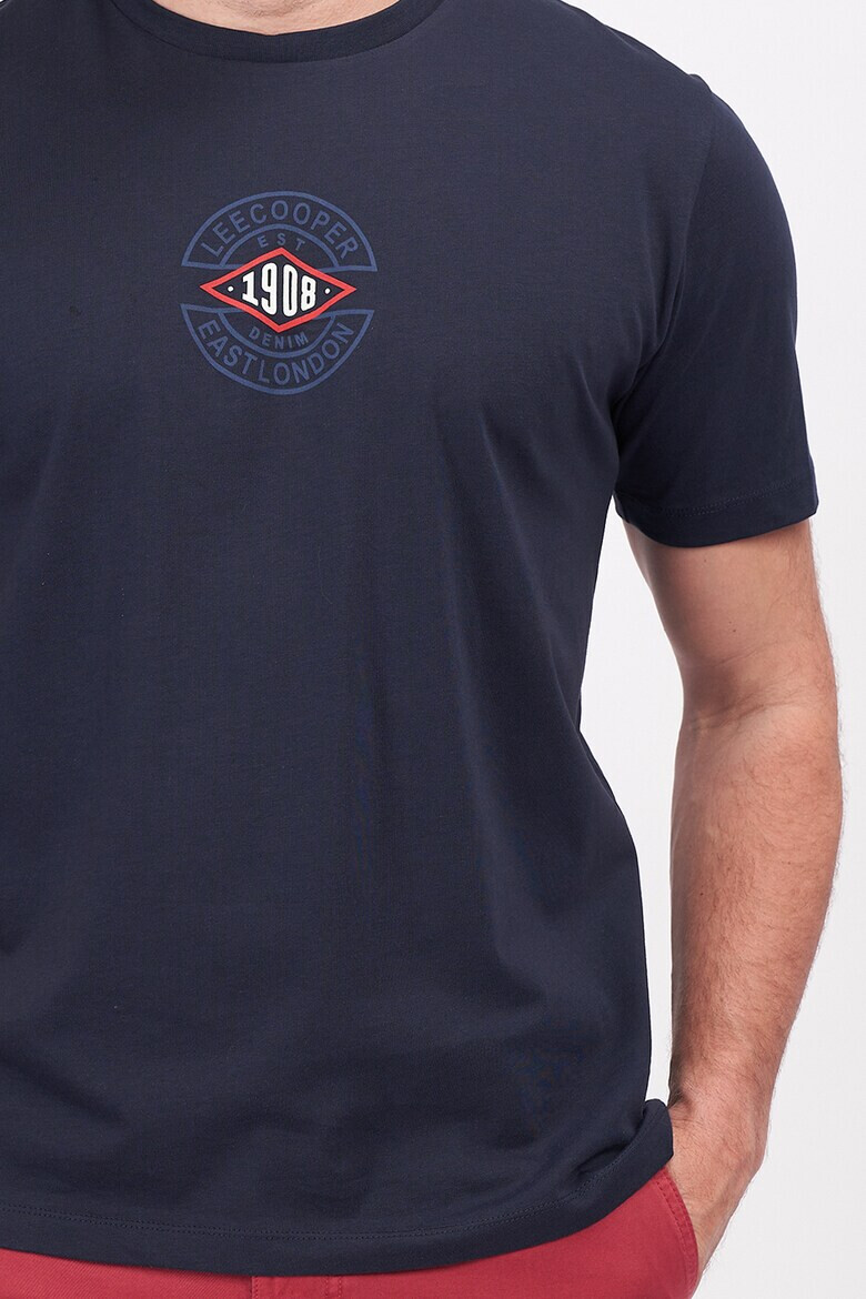 Lee Cooper Памучна тениска с лого - Pepit.bg