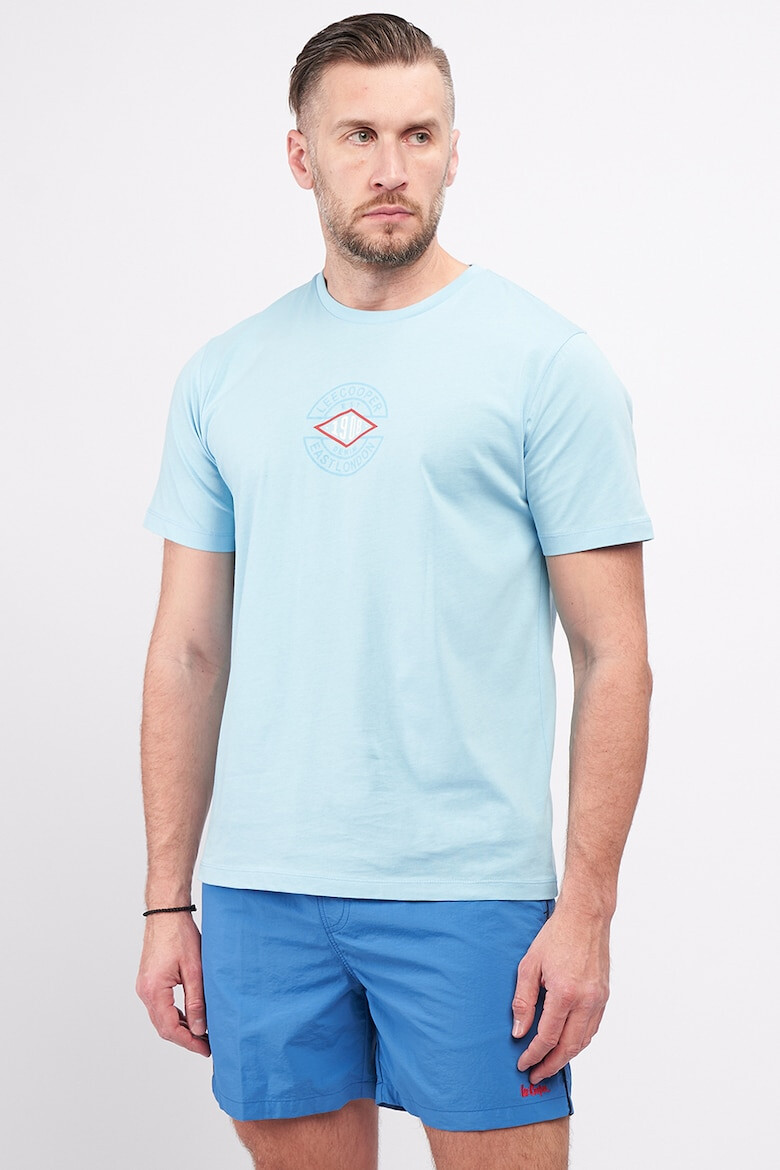 Lee Cooper Памучна тениска с лого - Pepit.bg