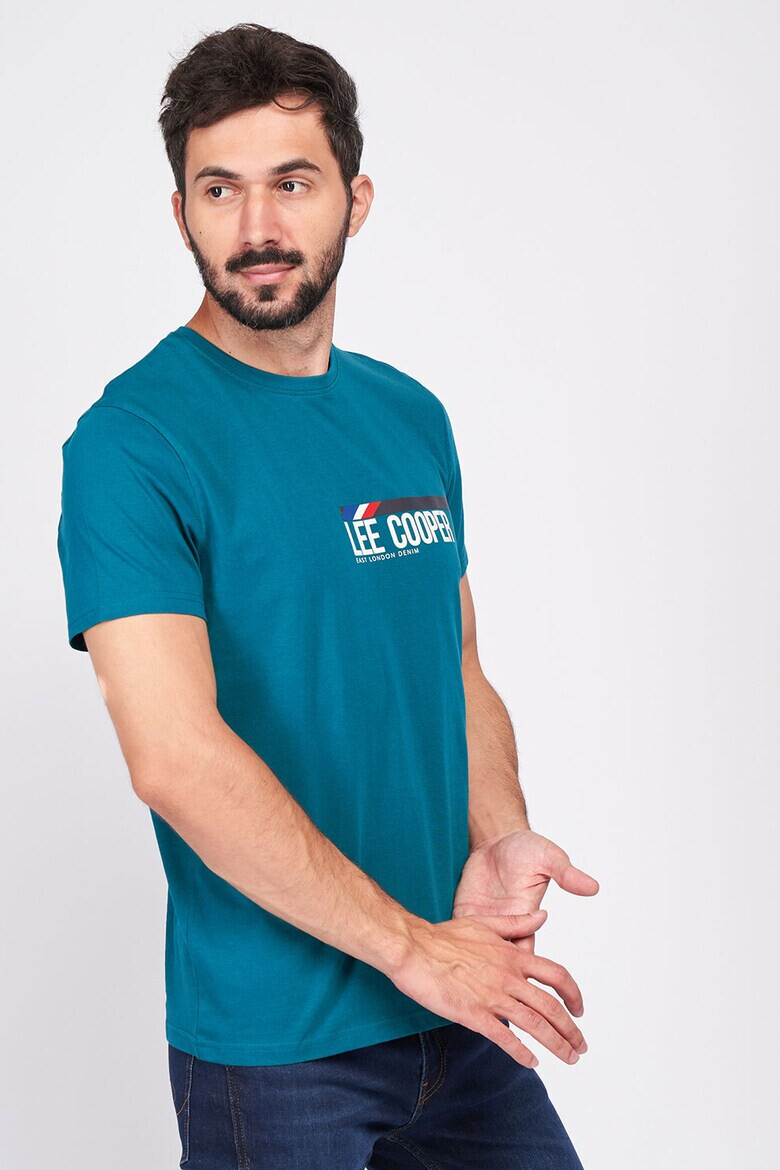 Lee Cooper Памучна тениска с лого - Pepit.bg