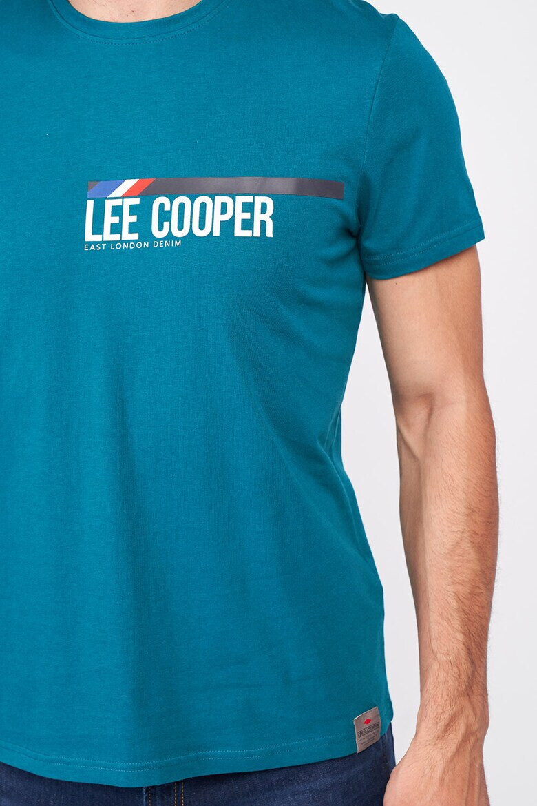 Lee Cooper Памучна тениска с лого - Pepit.bg