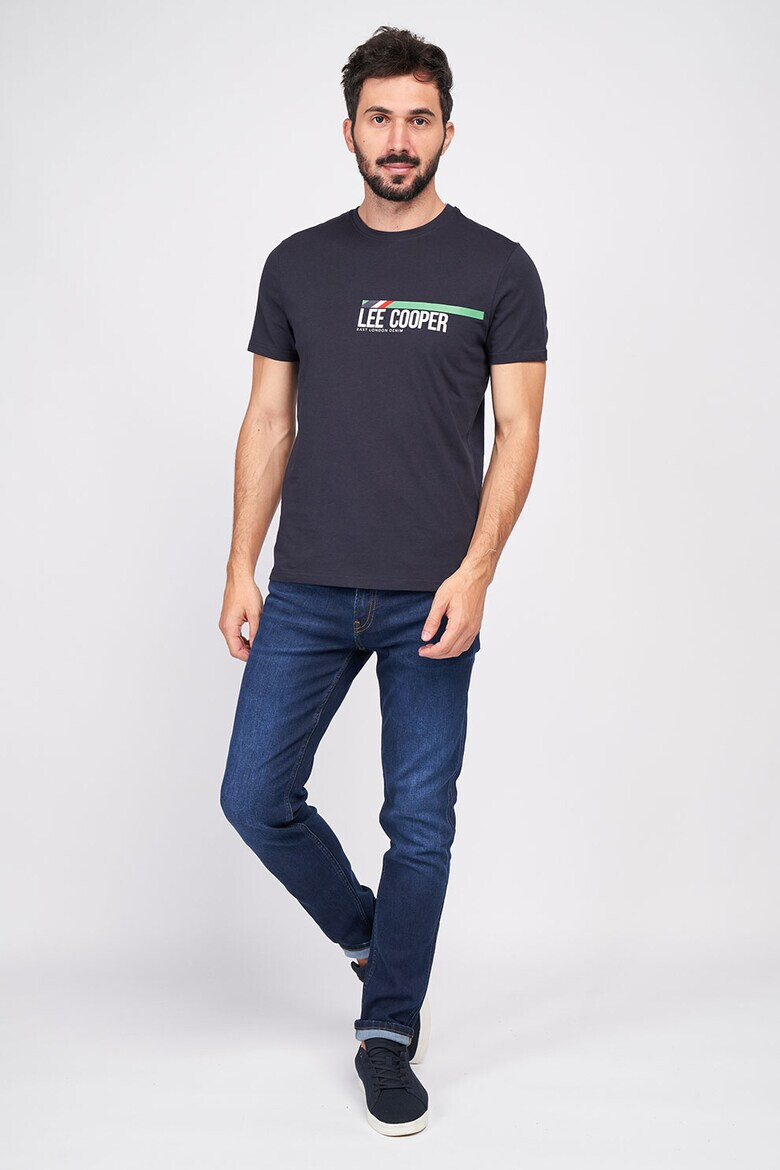 Lee Cooper Памучна тениска с лого - Pepit.bg