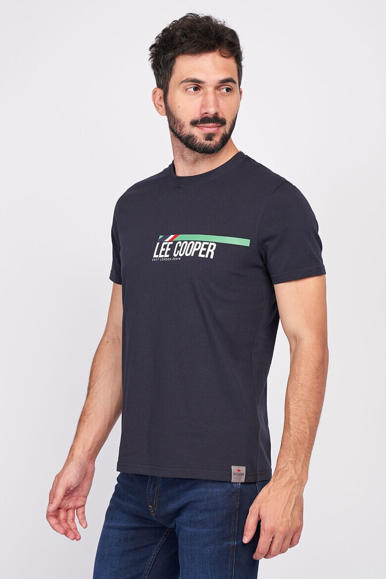 Lee Cooper Памучна тениска с лого - Pepit.bg