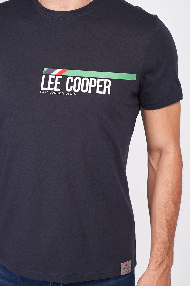 Lee Cooper Памучна тениска с лого - Pepit.bg