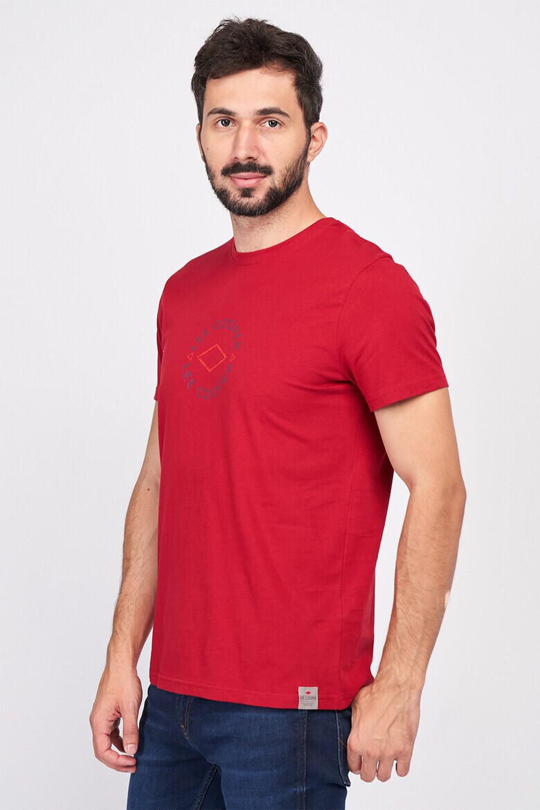 Lee Cooper Памучна тениска с лого - Pepit.bg