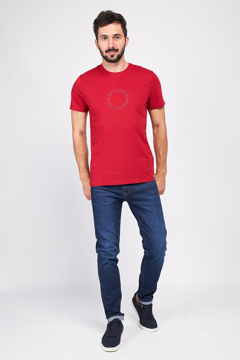Lee Cooper Памучна тениска с лого - Pepit.bg