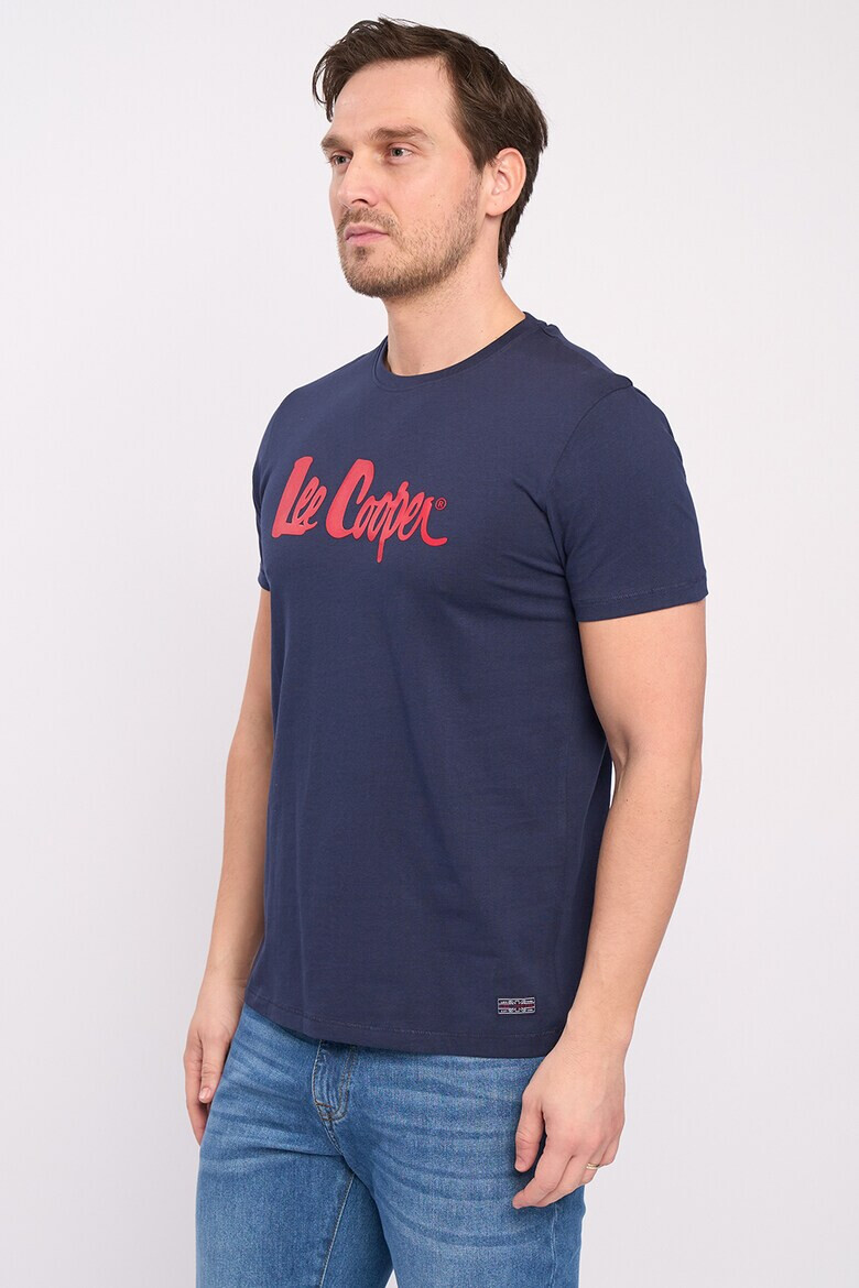 Lee Cooper Памучна тениска с лого - Pepit.bg