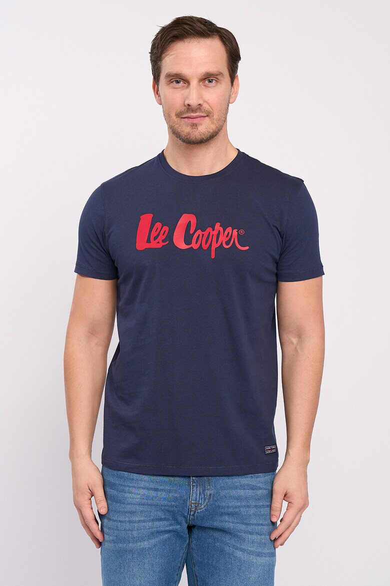 Lee Cooper Памучна тениска с лого - Pepit.bg