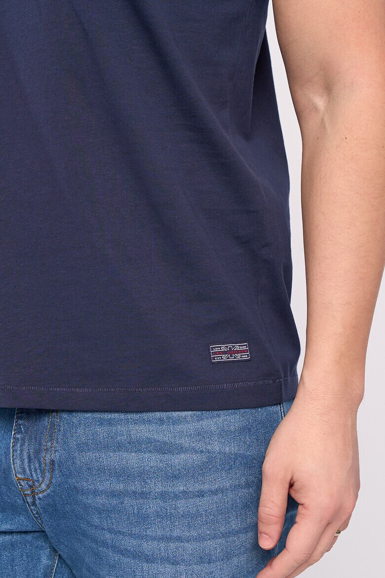 Lee Cooper Памучна тениска с лого - Pepit.bg